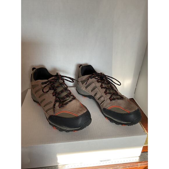 Wolverine- W20326 - Men’s Waterproof Suede Hiking/Trail Shoes -Tan/Orange - 10M main image 7
